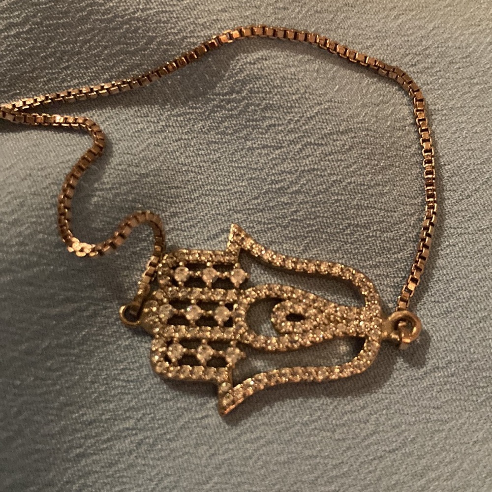 Rhinestone bracelet - Picture 2 of 3